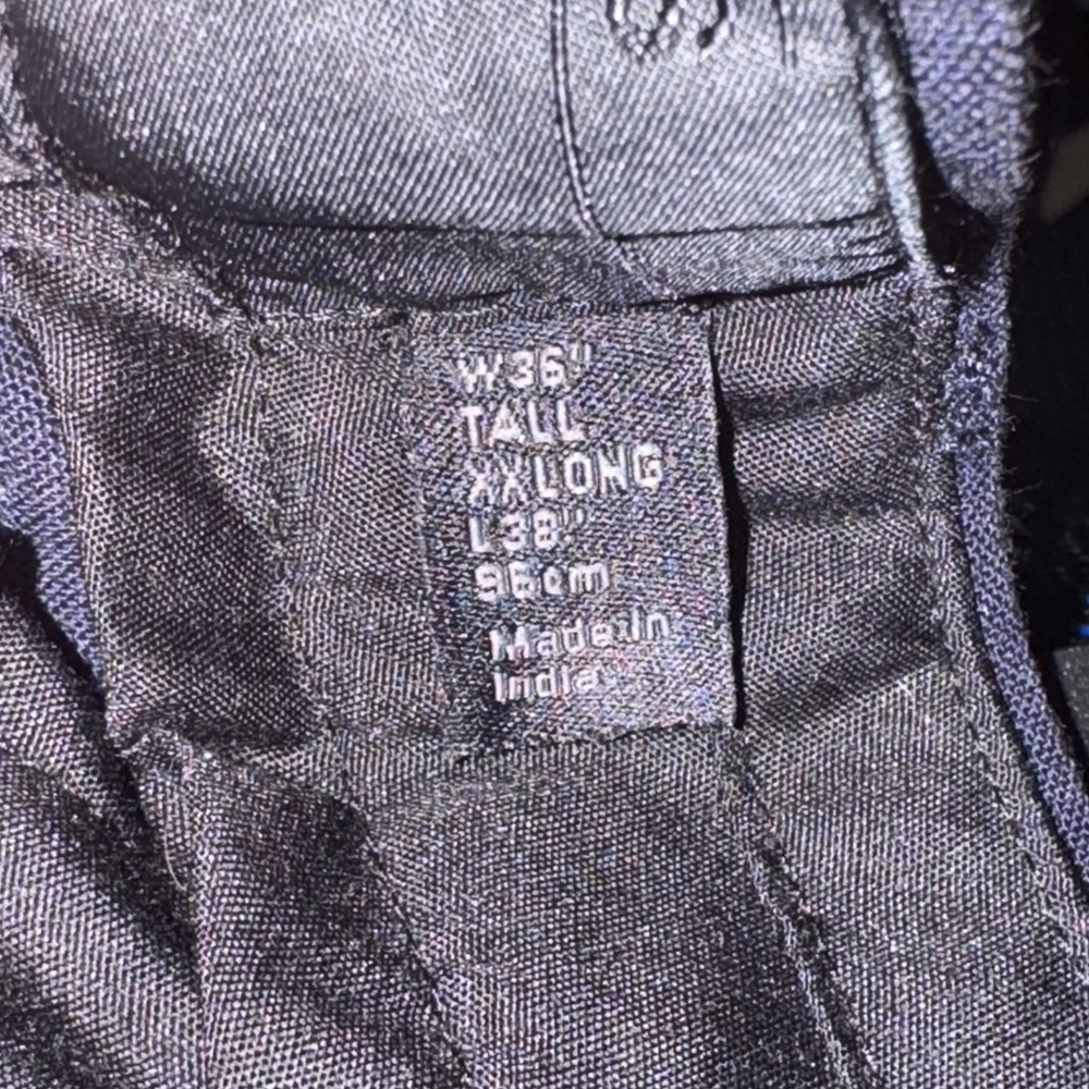 Men's Dark Navy Pants - Picture 3 of 3
